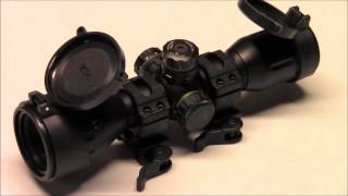 UTG Compact CQB Scope Review by CQB Radio [upl. by Helena289]