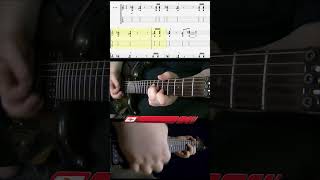 Guitar Tab Hammer to Fall by Queen guitarriffs music guitar guitartabs queen music howto [upl. by Atilrahc]