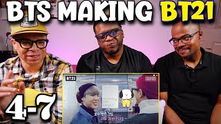 BTS  Making of BT21 EP 47 REACTION [upl. by Perusse338]