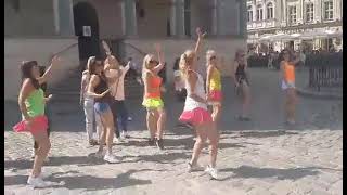 Jerusalema Dance Challenge Piaseczno in Poznań [upl. by Ahsekam]