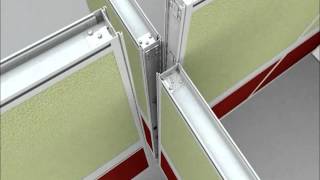 Office Cubicles Installation Video by Cubicle Landscapes Emerald Series [upl. by Aneertak808]