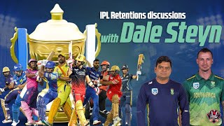 IPL Retentions discussions with DALE STEYN  PDOGGSPEAKS [upl. by Anirbed]