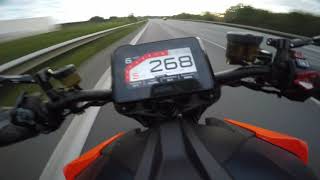 Topspeed KTM 1290 Super Duke R 2021 [upl. by Clifford]