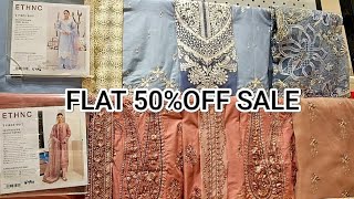 Ethnic Mid summer sale 2024 Flat 50 Off 😱 Ethnic sale Today [upl. by Amak]