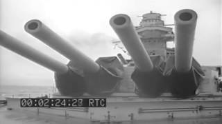 WW2 French Battleship Richelieu Suez Canal 1944 full [upl. by Anit]