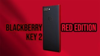 Blackberry KEY2 Red Edition Hands On Same Phone New Color [upl. by Fogg]