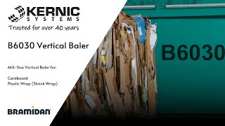 Bramidan B6030 Vertical Baler [upl. by Byers]