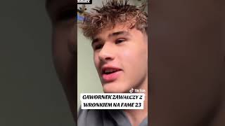 Fame mma 23 gawronek zawalczy z wronkiem 🫣🫣 [upl. by Bolme]