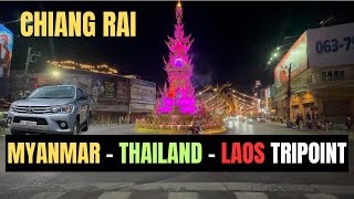 Chiang Rai Myanmar  Thailand  Laos Tripoint पुगियो  Nepal to Thailand Epic Road Trip EP 39 [upl. by Angelia16]