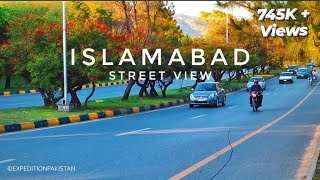 ISLAMABAD City Street View  Expedition Pakistan [upl. by Nostrebor]