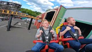 Bakken Tornado POV Insane Coaster June 2024 [upl. by Aillicsirp]