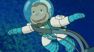 Curious George 🐵Grease Monkeys in Space 🐵Kids Cartoon 🐵 Kids Movies 🐵Videos for Kids [upl. by Munford]