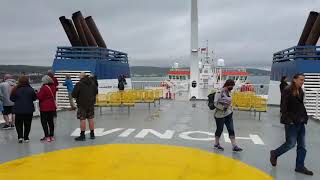 Northlink Ferries Aberdeen to Shetland ferry Hjaltland arriving into Lerwick [upl. by Trin730]