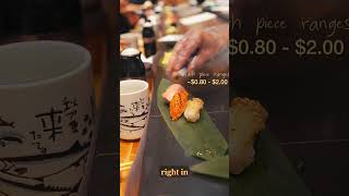 Standing sushi in Tokyo affordable authentic delicious [upl. by Uhile]