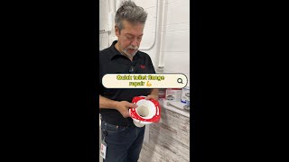 Hassle free toilet flange repair [upl. by Leissam350]