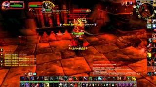 World of Warcraft Blackwing Lair  Broodlord Lashlayer Solo [upl. by Bilski]