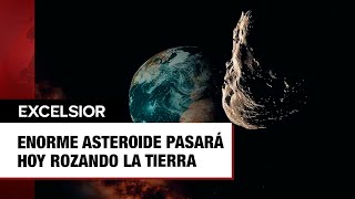 Enorme asteroide del tamaño de la pirámide de Giza pasará hoy rozando la Tierra [upl. by Ariew139]