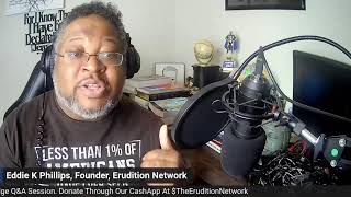 The Erudition Network Interactive Black History amp Knowledge Session [upl. by Gruver176]