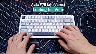 Leobog Ice Vein  Aula F75  sound test [upl. by Marlow666]