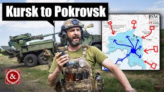 Ukraine Entire Frontline Analysis [upl. by Einnob]