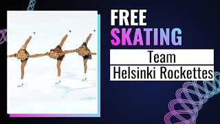 Team HELSINKI ROCKETTES FIN  Free Skating  Zagreb 2024  WorldSynchro [upl. by Venterea]