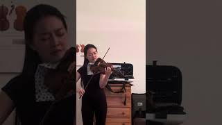 Scheherazade solo violin excerpt [upl. by Nerro]