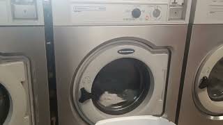 Wascomat Senior W630 Washing Machine Unbalanced Final Spin With Big Waterlock [upl. by Auhs]