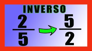 ✅👉 Inverso Multiplicativo de una Fraccion [upl. by Adiaroz]