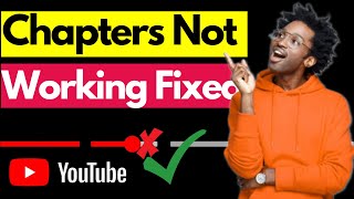 How to Fix Youtube Chapters Not Working 2023  Full Youtube Timestamps Guide [upl. by Harness]