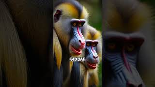 Mandrills The largest Monkeys [upl. by Ateuqirne]