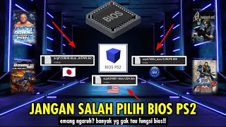 BARU Jangan Salah Pilih BIOS PS2  Bios tercepat mending mana Bios Aether sx2 No Lag [upl. by Akirehc314]