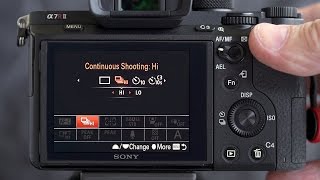 Customising a Sony Alpha Fn Menu [upl. by Stickney]