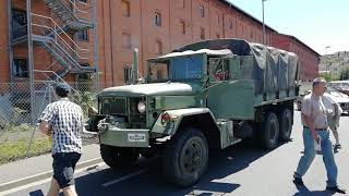 Ein cooler Oldtimer Lkw beim Oldtimer Treffen Hagenauer Würzburg [upl. by Ziom]