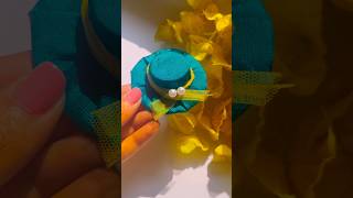 Making diy hat 👒at home youtubeshortsdiybeginnnersviralshortsupporttrending [upl. by Lyrradal576]