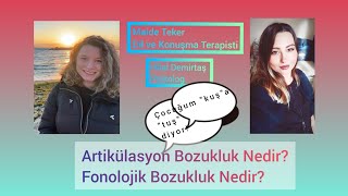 Artikülasyon Bozukluk Nedir Fonolojik Bozukluk Nedir psikolobi [upl. by Nivrac215]