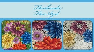 Floribunda  Flor Azul Blue Flower [upl. by Valaree]