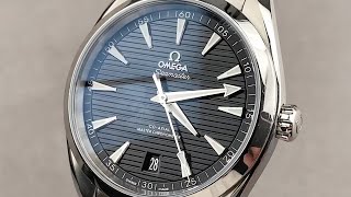 OMEGA Seamaster Aqua Terra 150m Black Lacquer Dial [upl. by Michaella]