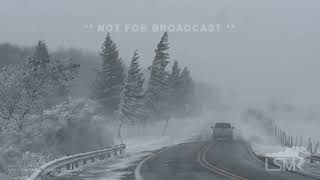 11222024 Mount Storm WV  Blizzard Warning and Heavy Snow [upl. by Hpesoy]