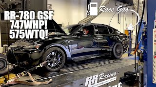 2020 Lexus GSF RR Racing Supercharger 747whp575wtq RR780 [upl. by Ahsenwahs]