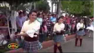 Colegio Monte Carmelo en los Desfiles del 15 de Septiembre en Ahuachapán 2013 [upl. by Chic]