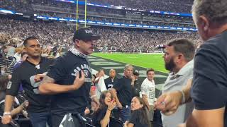 Fight Recorded at Week 1 Raiders game Vs Ravens [upl. by Rolyt]