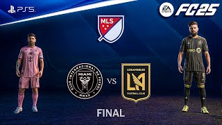 FC 25  Inter Miami vs Los Angeles Ft Messi Giroud MLS 2425 Final Full Match  PS5™ 4K60 [upl. by Vorster]