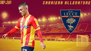 DISASTROSI🤦🏽‍♂️CARRIERA ALLENATORE LECCE FC24 EP29 [upl. by Jansen9]