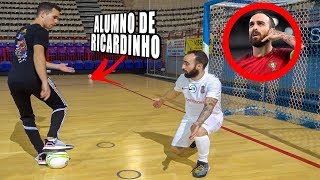 RICARDINHO ME ENSEÑA SUS MEJORES REGATES  Futsal amp Futbol calle [upl. by Robinia]