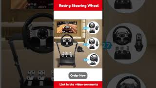 Slendor Racing Steering Wheel Stand  Gaming Wheel Stand Driving Simulator Cockpit Pedal [upl. by Sarge933]