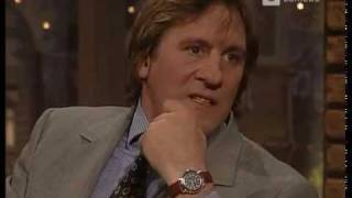 Gerard Depardieu bei Harald Schmidt Show  16041996  Part II [upl. by Zerelda34]