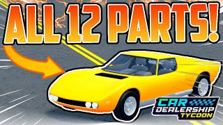 ALL 12 BARN PART HUNT LOCATIONS FOUND Easy Guide  Lamborghini Miura 12M Votes [upl. by Anaic145]