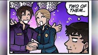 FNAF Movie Vanessa and Michael Afton Getting Along as Friends Comic Dub [upl. by Rheinlander]