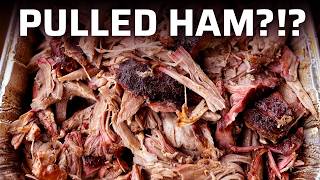 The BEST Easter Meal  Smoked and Pulled Ham [upl. by Piers]