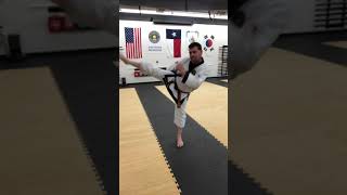 Roundhouse Kick for Tang Soo Do shorts [upl. by Mohr447]